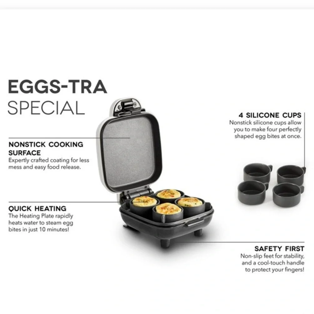 Dash Egg Bite Maker Turquoise Blue NEW!